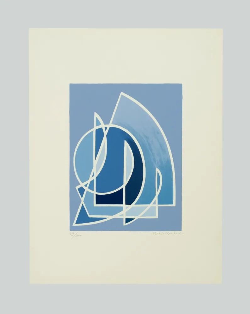 シルクスクリーン Radice - La morte degli amanti