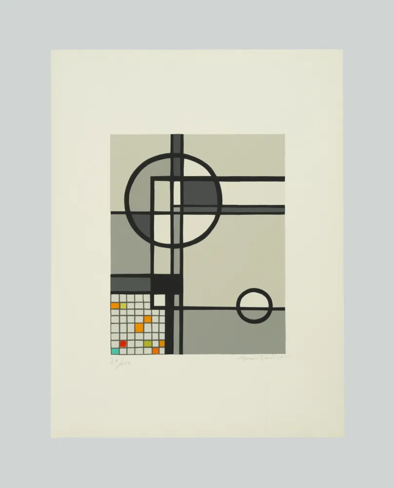 シルクスクリーン Radice - Le promesse d'un volto