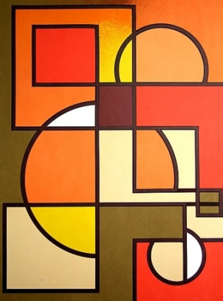 リトグラフ Radice - Senza titolo