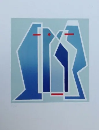 リトグラフ Radice - Senza titolo