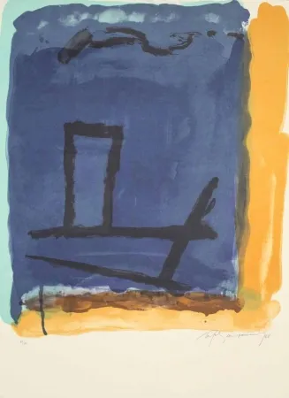 リトグラフ Ràfols Casamada - A.L. (avant la lettre) Barcelona 88