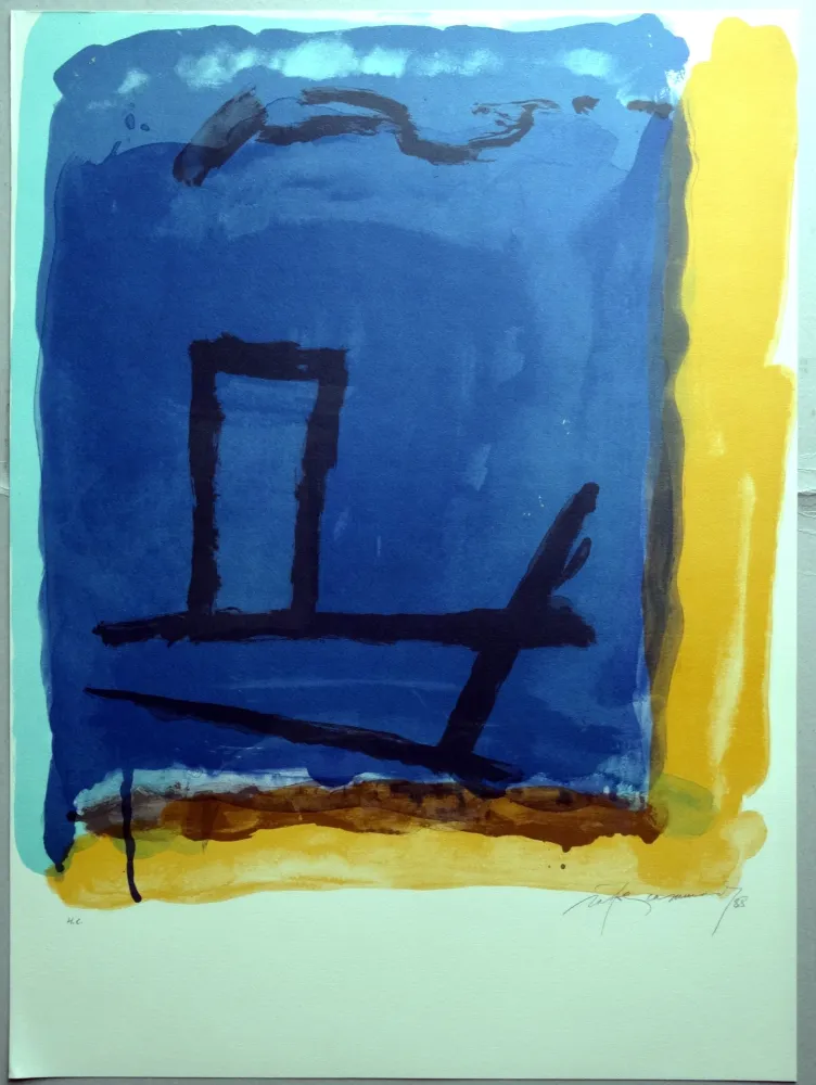 リトグラフ Ràfols Casamada - A.L. Barcelona 88