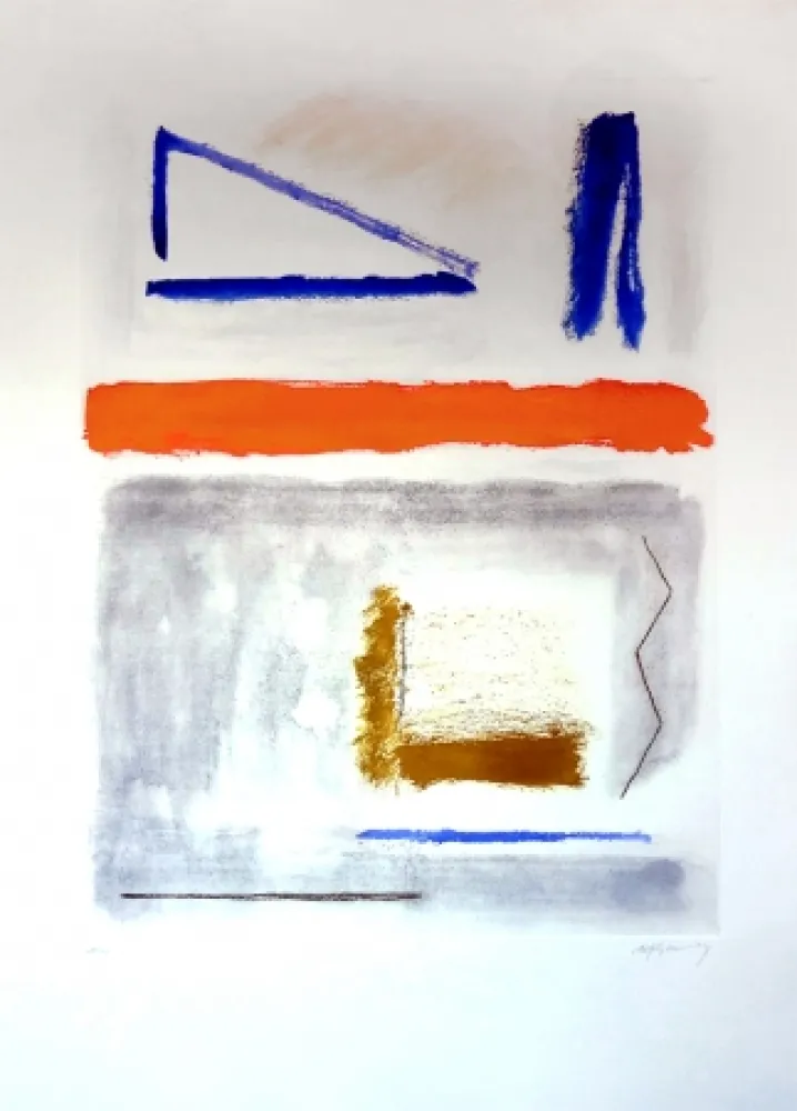 エッチングと　アクチアント Ràfols Casamada - Cami de primavera I