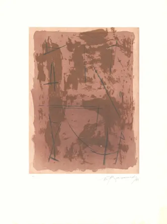 エッチングと　アクチアント Ràfols Casamada - Circ-1