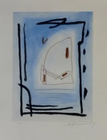 エッチングと　アクチアント Ràfols Casamada - Composition 10