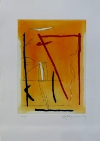 エッチングと　アクチアント Ràfols Casamada - Composition 16