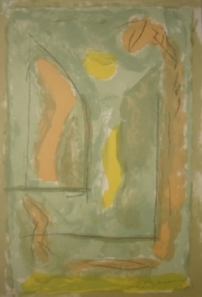 リトグラフ Ràfols Casamada - Composition 26