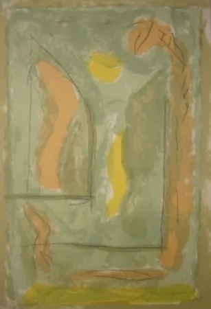 リトグラフ Ràfols Casamada - Composition 26