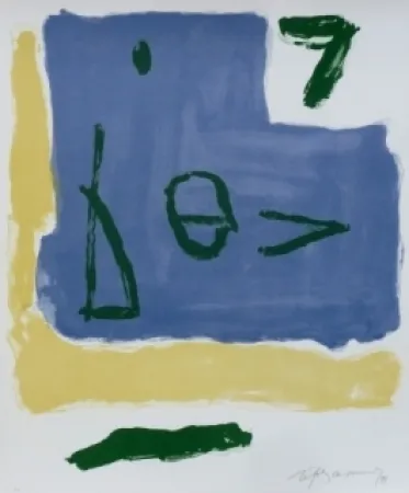 リトグラフ Ràfols Casamada - Composition  30