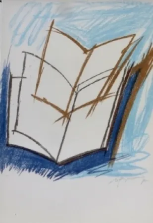 リトグラフ Ràfols Casamada - Composition 31