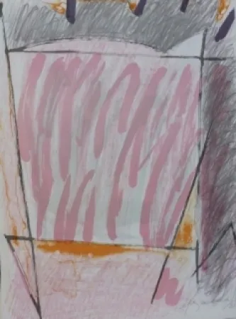 リトグラフ Ràfols Casamada - Composition 32