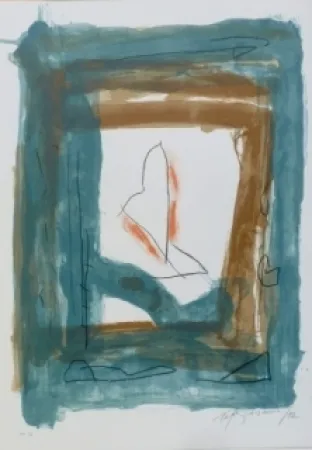 リトグラフ Ràfols Casamada - Composition 45