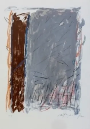 リトグラフ Ràfols Casamada - Composition 46