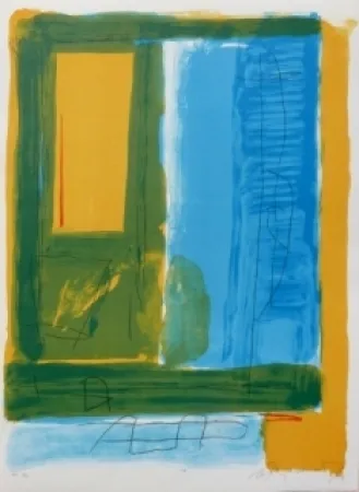 リトグラフ Ràfols Casamada - Composition 48