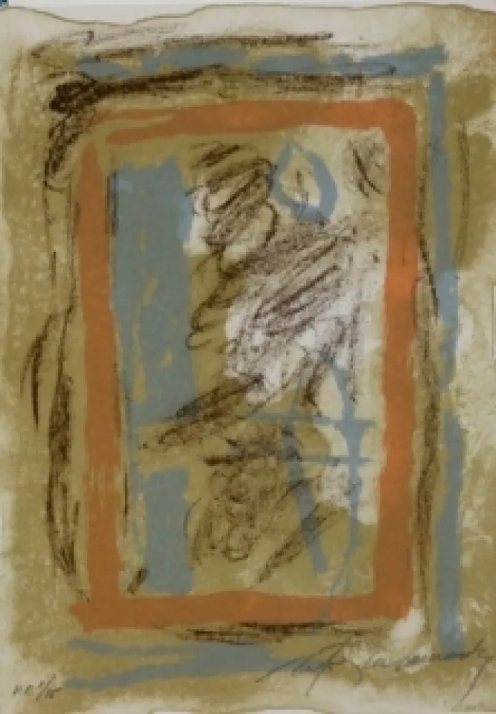 リトグラフ Ràfols Casamada - Composition 5