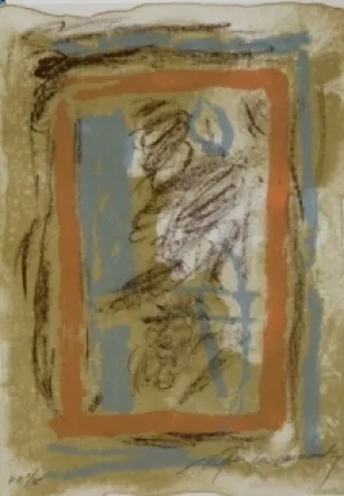 リトグラフ Ràfols Casamada - Composition 5