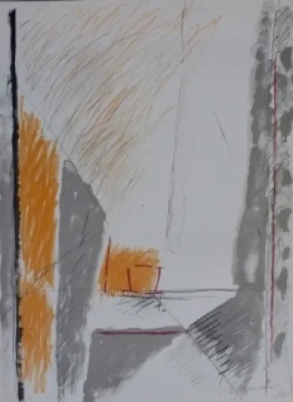 リトグラフ Ràfols Casamada - Composition 60