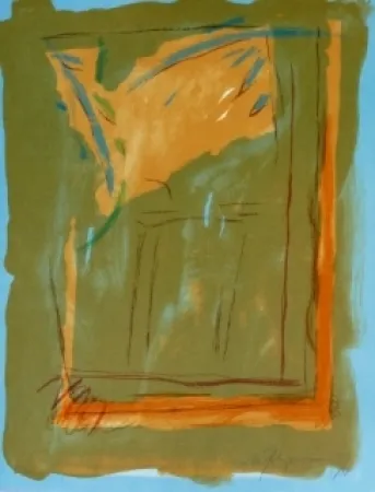 リトグラフ Ràfols Casamada - Composition 7