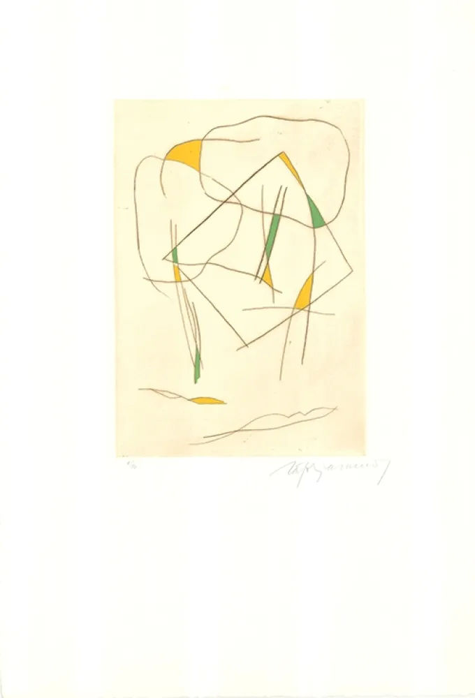 エッチングと　アクチアント Ràfols Casamada - El bosc-6