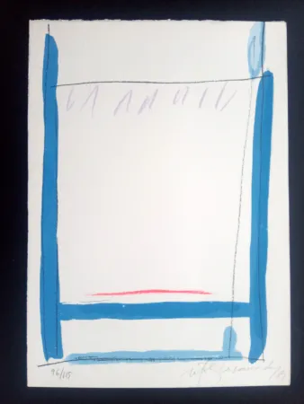 シルクスクリーン Ràfols Casamada - Episodi I