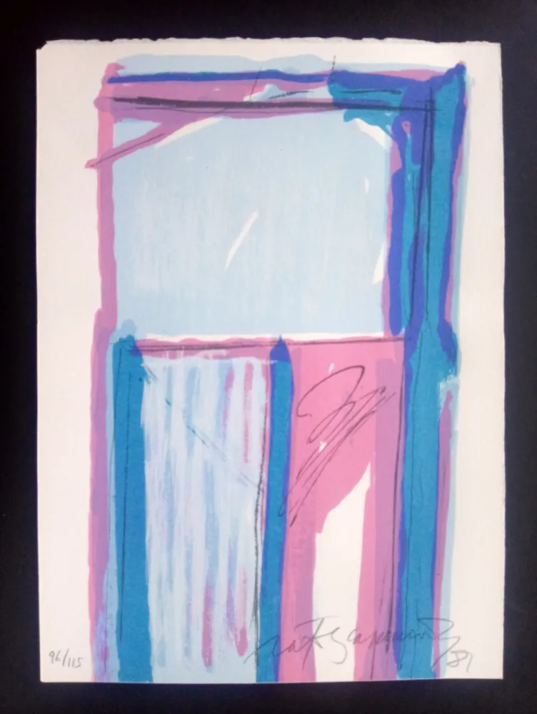 シルクスクリーン Ràfols Casamada - Episodi IV