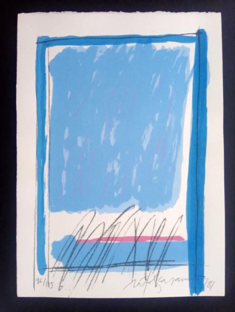 シルクスクリーン Ràfols Casamada - Episodi VIII