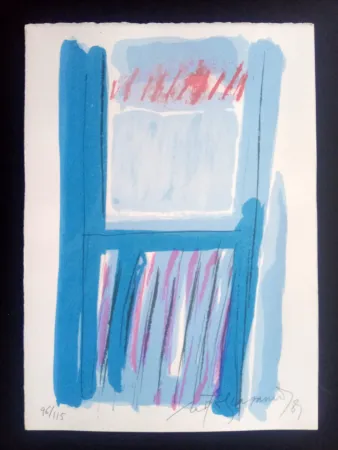 シルクスクリーン Ràfols Casamada - Episodi XI