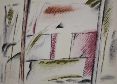 リトグラフ Ràfols Casamada - Homenatge a Joan Prats