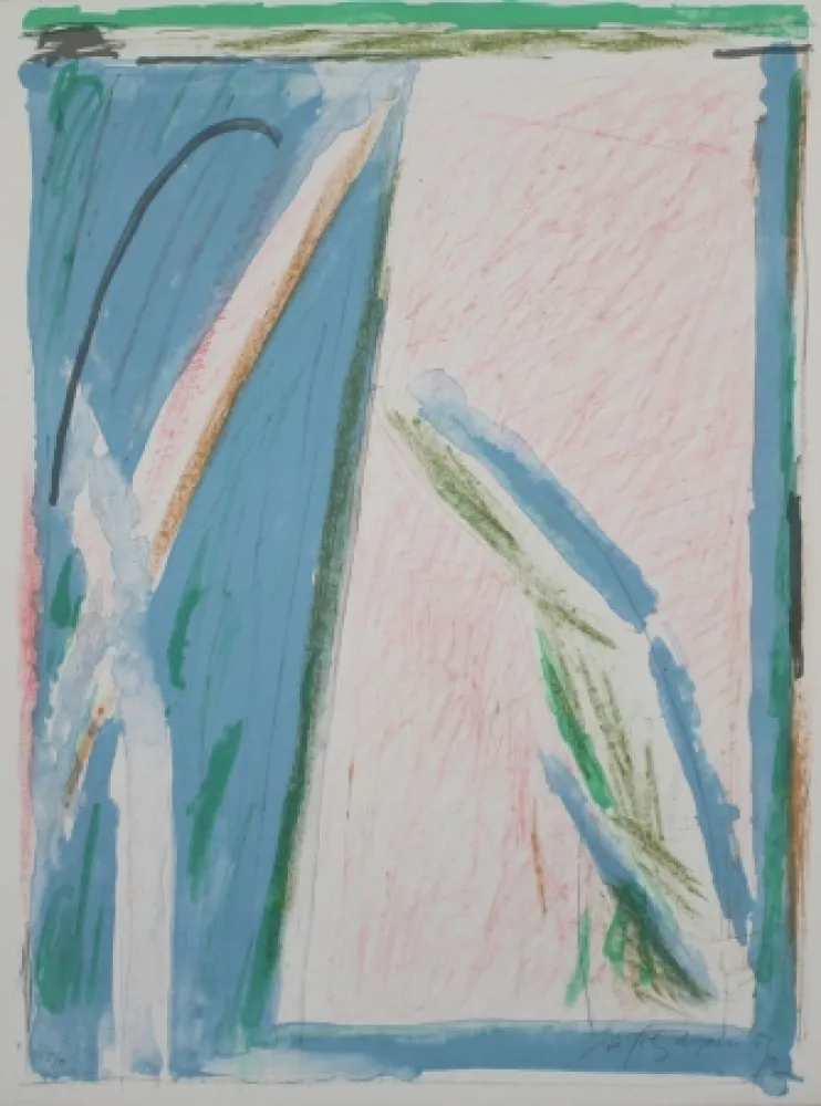 リトグラフ Ràfols Casamada - Interiors 3