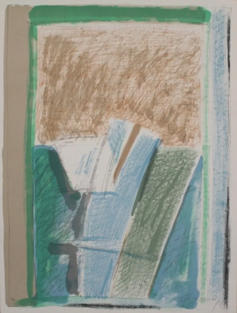 リトグラフ Ràfols Casamada - Interiors 8