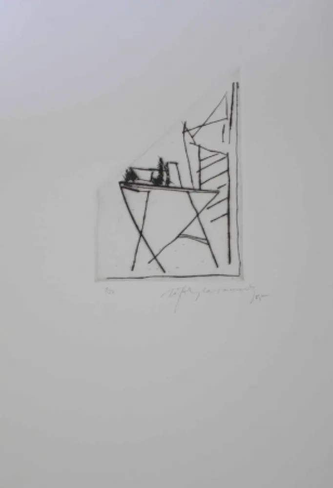 彫版 Ràfols Casamada - Jardí 2