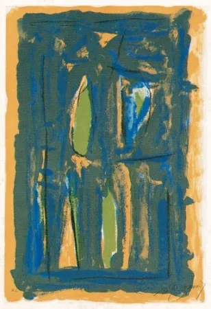 リトグラフ Ràfols Casamada - La tardor-1