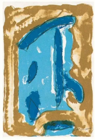 リトグラフ Ràfols Casamada - La tardor-5	 