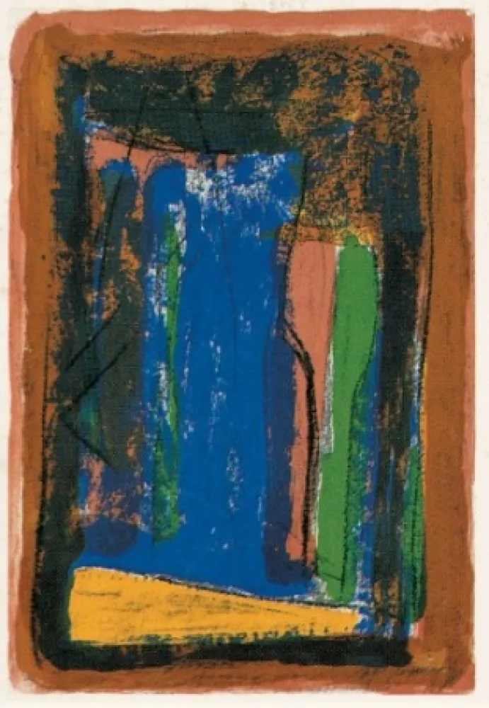 リトグラフ Ràfols Casamada - La tardor-7	 