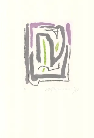 エッチングと　アクチアント Ràfols Casamada - Laberint-1