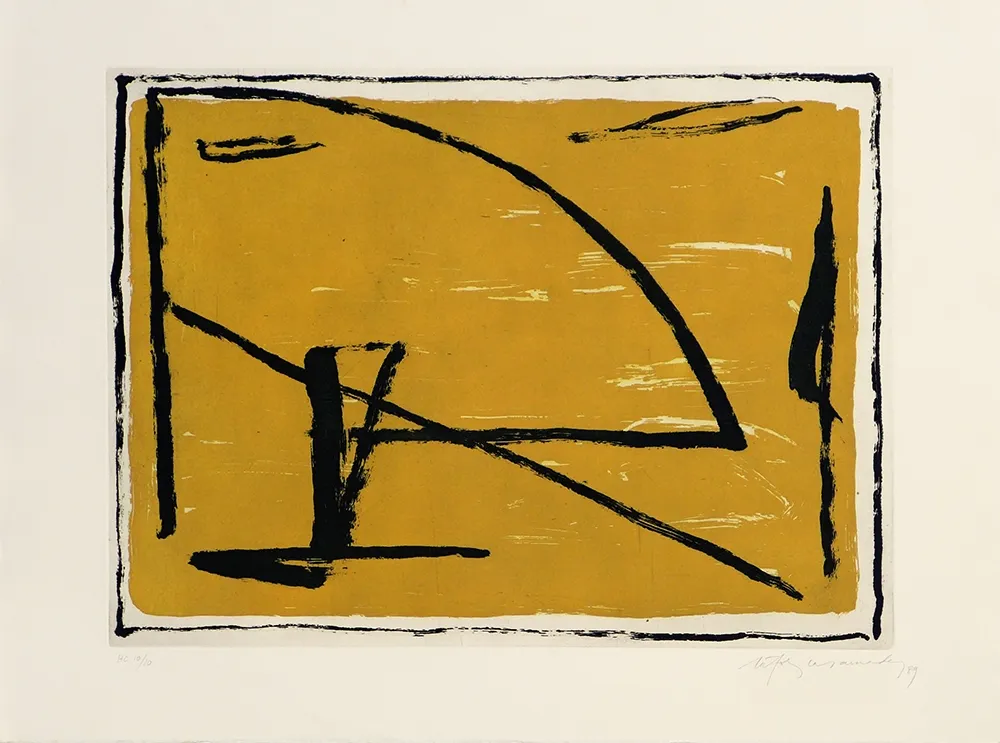 彫版 Ràfols Casamada - Los elementos II. Aire