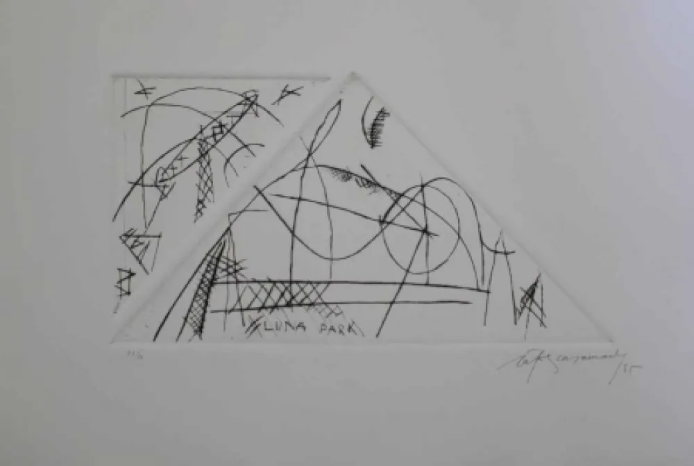 彫版 Ràfols Casamada - Luna Park 1