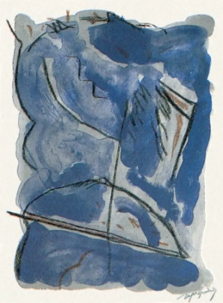 リトグラフ Ràfols Casamada - Parc-2	