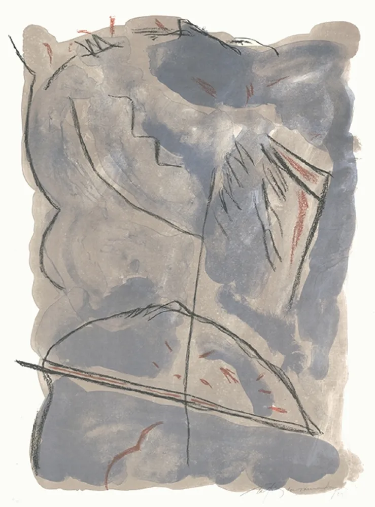 リトグラフ Ràfols Casamada - Parc-2