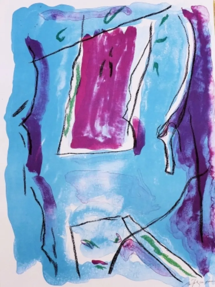 リトグラフ Ràfols Casamada - Parc-4	 