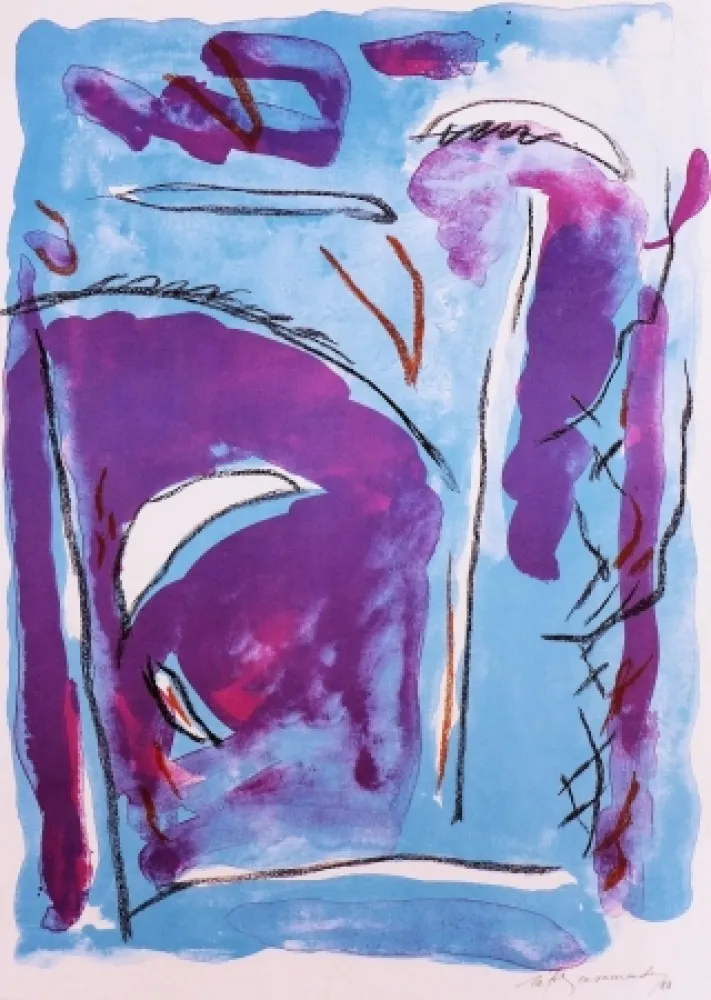 リトグラフ Ràfols Casamada - Parc-5	