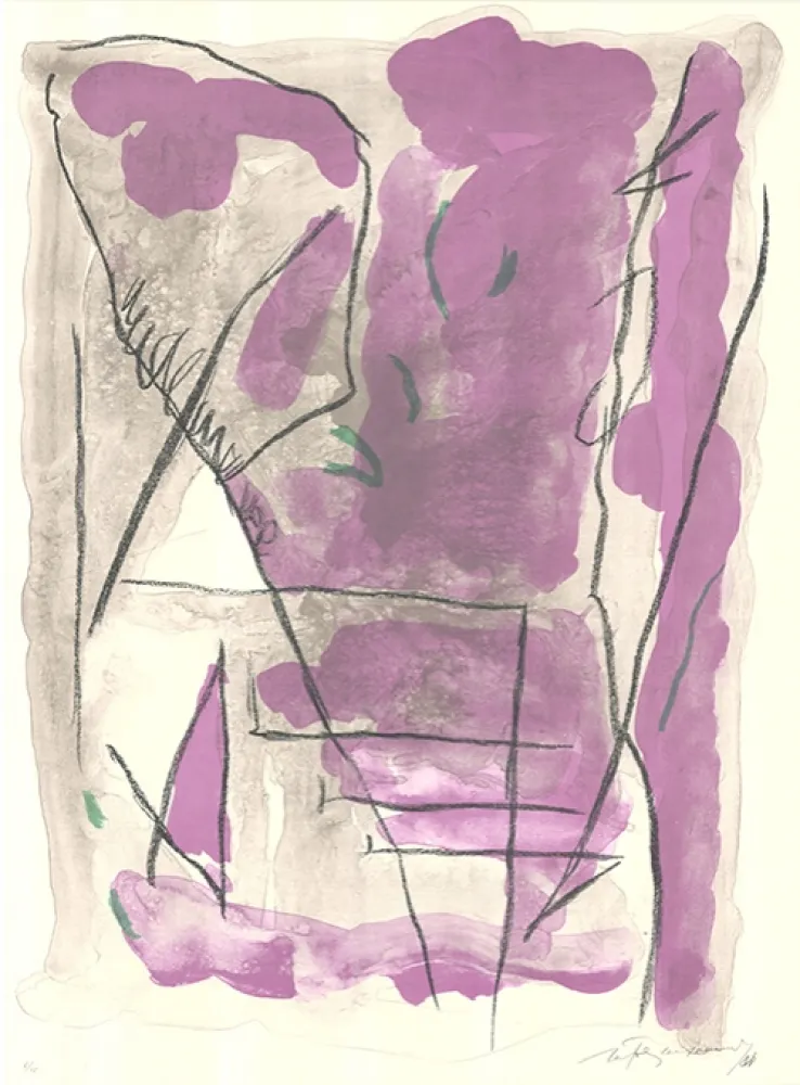 リトグラフ Ràfols Casamada - Parc-6