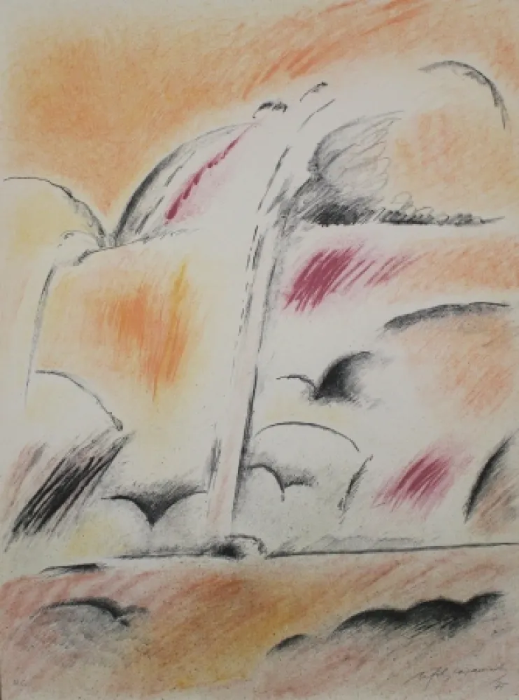 リトグラフ Ràfols Casamada - RC-10