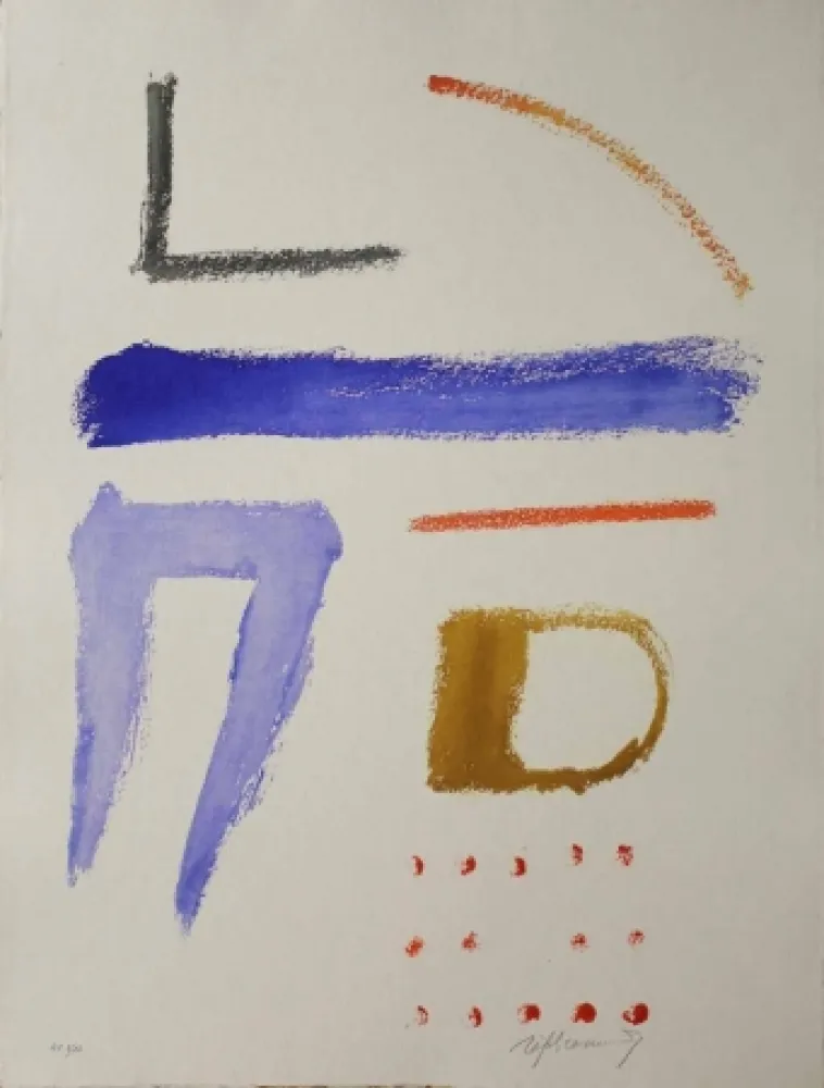 エッチングと　アクチアント Ràfols Casamada - Ritmes i Espais 3