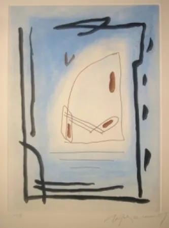 エッチングと　アクチアント Ràfols Casamada - Sans titre 10