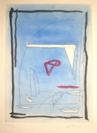 エッチングと　アクチアント Ràfols Casamada - Sans titre 13