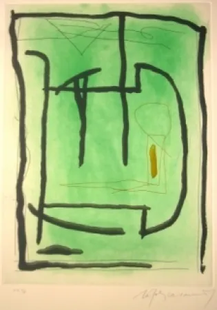 エッチングと　アクチアント Ràfols Casamada - Sans titre 14