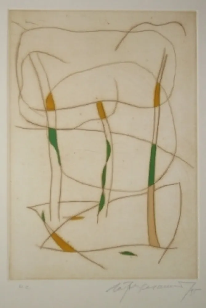 エッチングと　アクチアント Ràfols Casamada - Sans titre 15