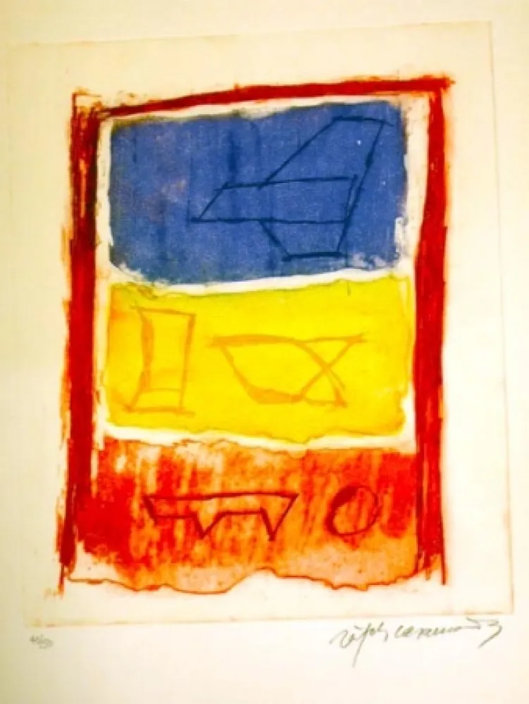 エッチング Ràfols Casamada - S/T