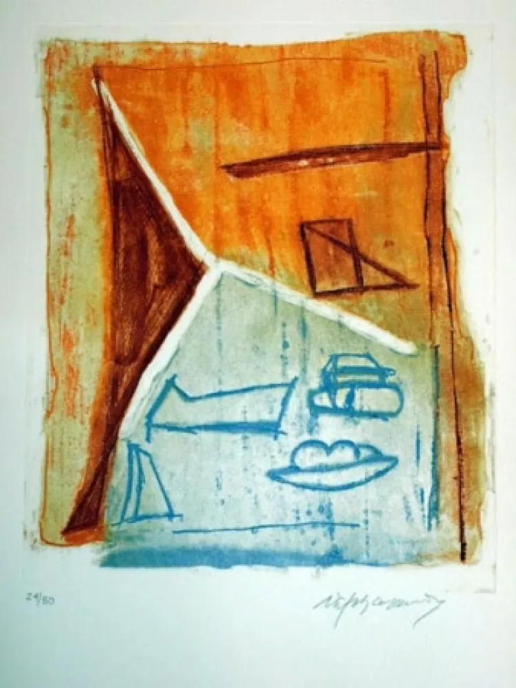 エッチング Ràfols Casamada - S/T